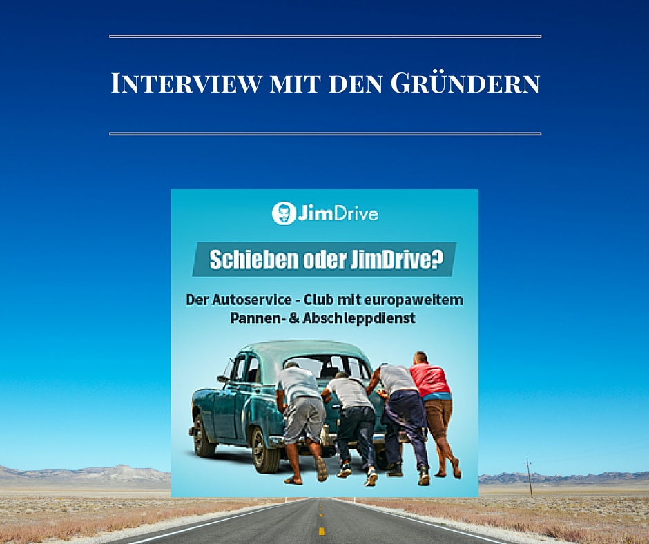Interview mit den Gründern von Jim Drive