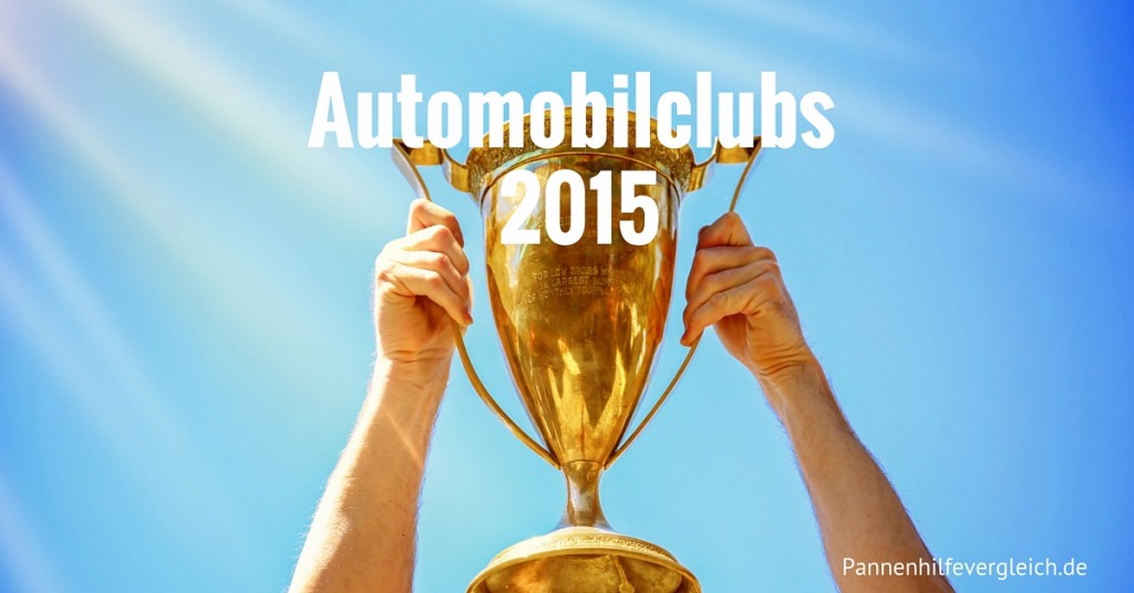 Automobilclubs 2015 meistgewählt